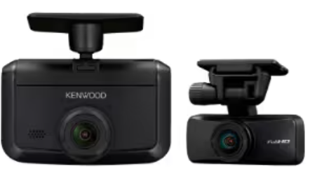 KENWOOD  日本製２カメラ　ドライブレコーダー DRV-D50W